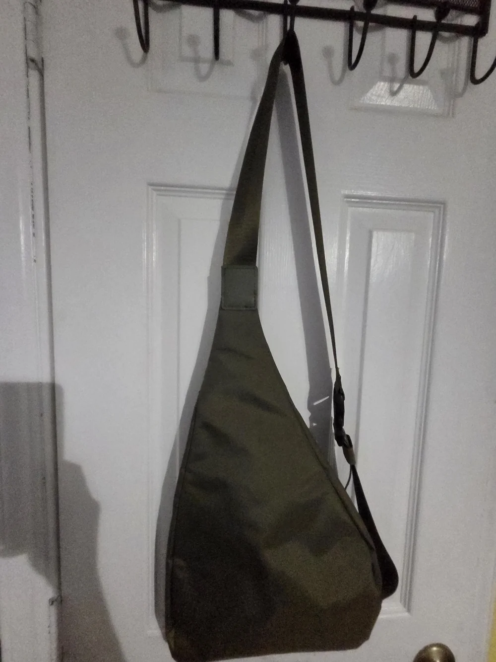 NEW True Religion Olive Green Tactical Sling Bag Single-strap Crossbody. Unisex